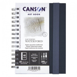 Canson artbook s.waterford szkicownik na spirali portretowy A5 300g 20