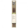 Raphael for details set of 2 synthetic round brushes with a long handl