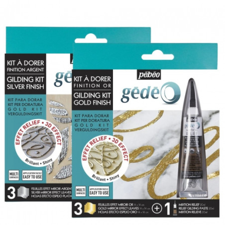 Pebeo gedeo gilding kit 3d gilding kit