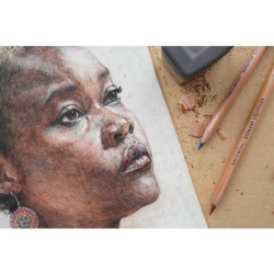 Derwent lightfast crayon set 48pcs wooden case