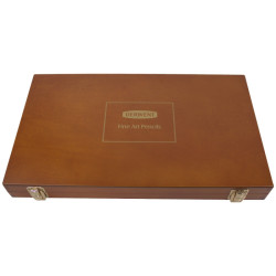 Derwent procolour zestaw kredek 72szt drewniana kasetka - sklep plasty