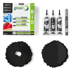 Pebeo gedeo the resin art box home deco epoxy resin decoration set