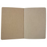 Clairefontaine kraft sewn block with elastic 115g 20 sheets