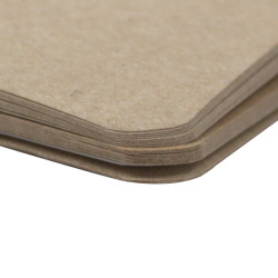 Clairefontaine kraft sewn block with elastic 115g 20 sheets