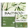 Clairefontaine bamboo blok akwarelowy na spirali 250 g 15 ark - sklep