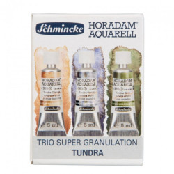 Schmincke horadam aquarell trio tundra set of watercolors in a tube 3x