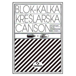 Blok Canson kalki kreślarskiej 90-95g - Sklep plastyczny - Szał dla pl