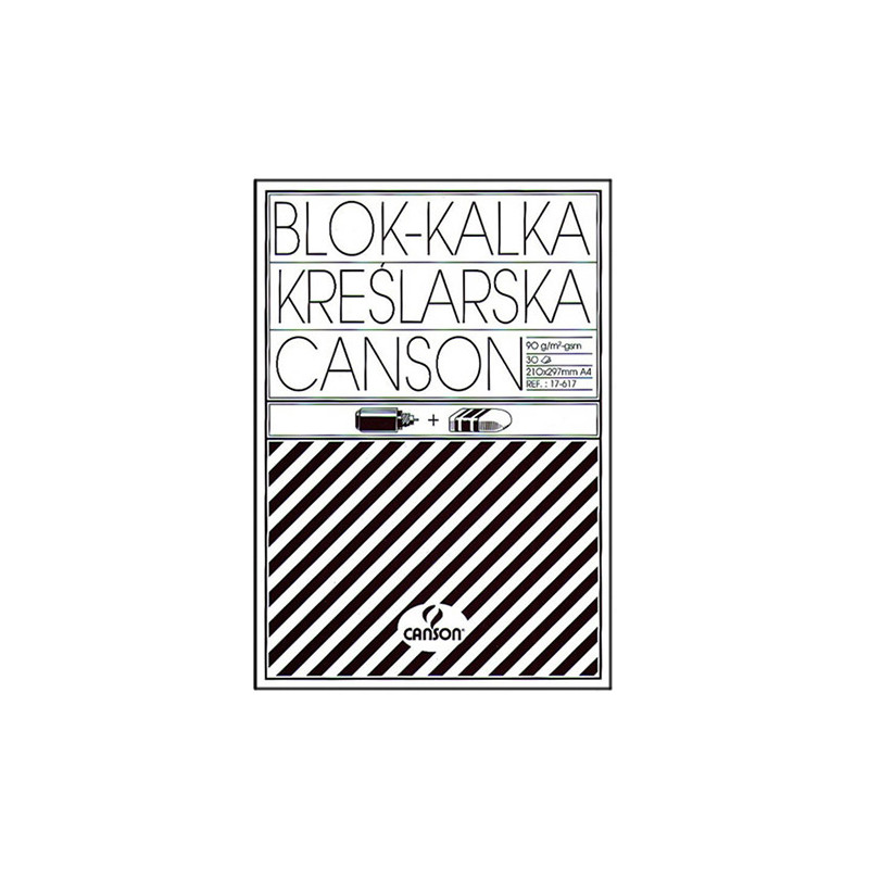 Blok Canson kalki kreślarskiej 90-95g - Sklep plastyczny - Szał dla pl