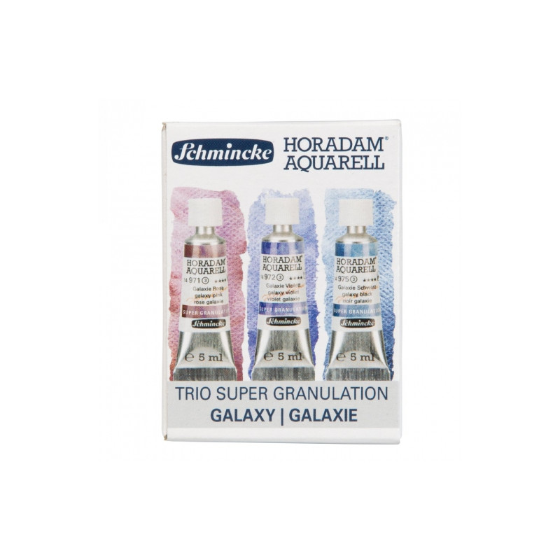 Schmincke horadam aquarell trio galaxy zestaw akwareli w tubie 3x5ml -