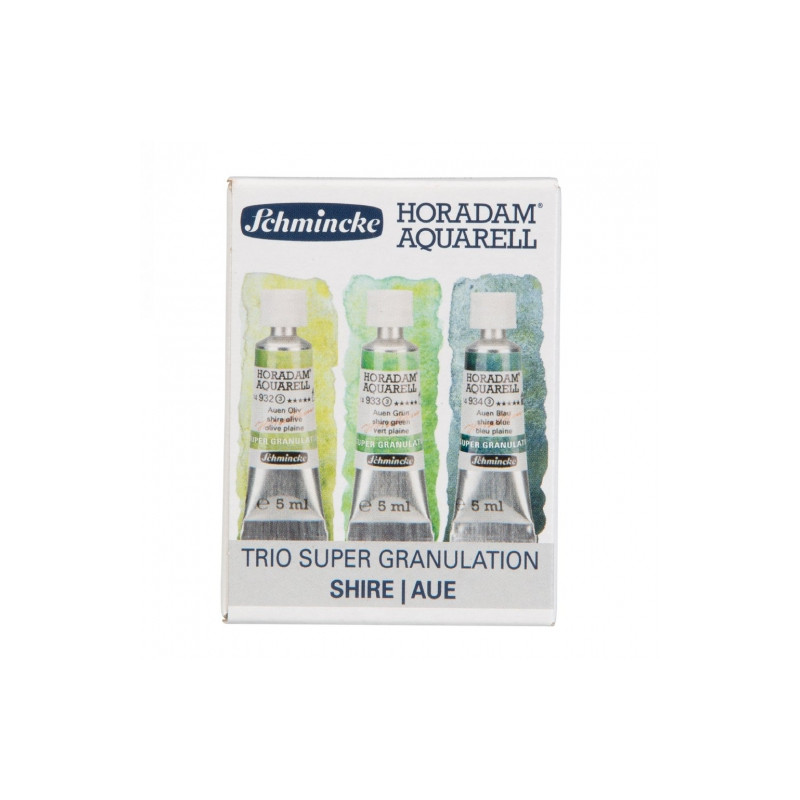 Schmincke horadam aquarell trio shire zestaw akwareli w tubie 3x5ml -