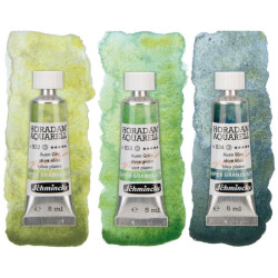 Schmincke horadam aquarell trio shire zestaw akwareli w tubie 3x5ml -
