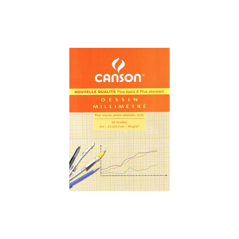 Canson Graph paper Pad - szal art - sklep plastyczny