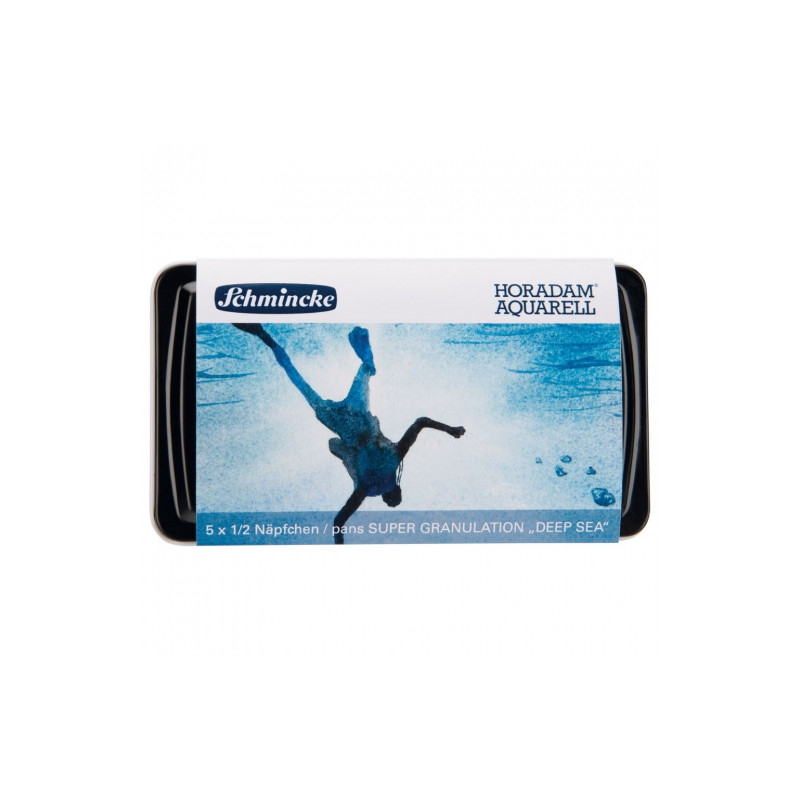 Schmincke horadam aquarell deep sea zestaw 5 akwareli w półkostkach -