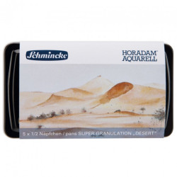 Schmincke horadam aquarell desert zestaw 5 akwareli w półkostkach - sk