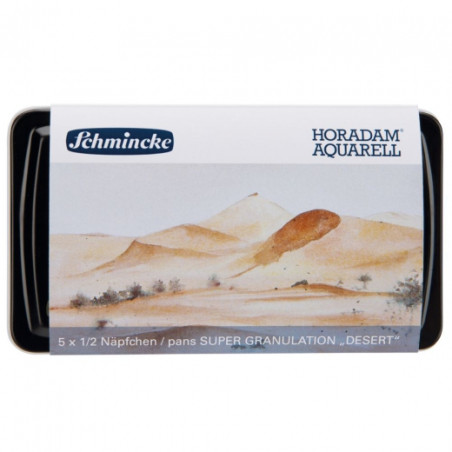 Schmincke horadam aquarell desert zestaw 5 akwareli w półkostkach - sk