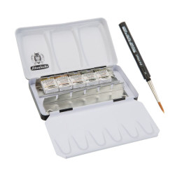 Schmincke horadam aquarell desert set of 5 watercolors in halves