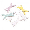DP Craft wooden bunnies with dots 8cm 6pcs