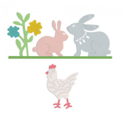 Dp Craft set of dies idyllic easter 2 pcs