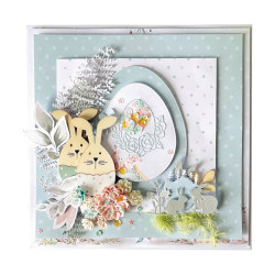 Dp Craft set of dies idyllic easter 2 pcs