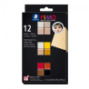 Fimo professional doll art zestaw modelin 12x25g - sklep plastyczny -