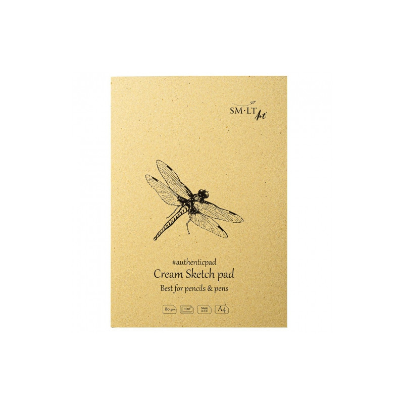 SM-LT authentic cream sketchbook A4 80 g 100 sheets
