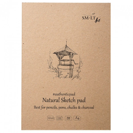 SM-LT authentic natural sketchbook A4 100 g 100 sheets