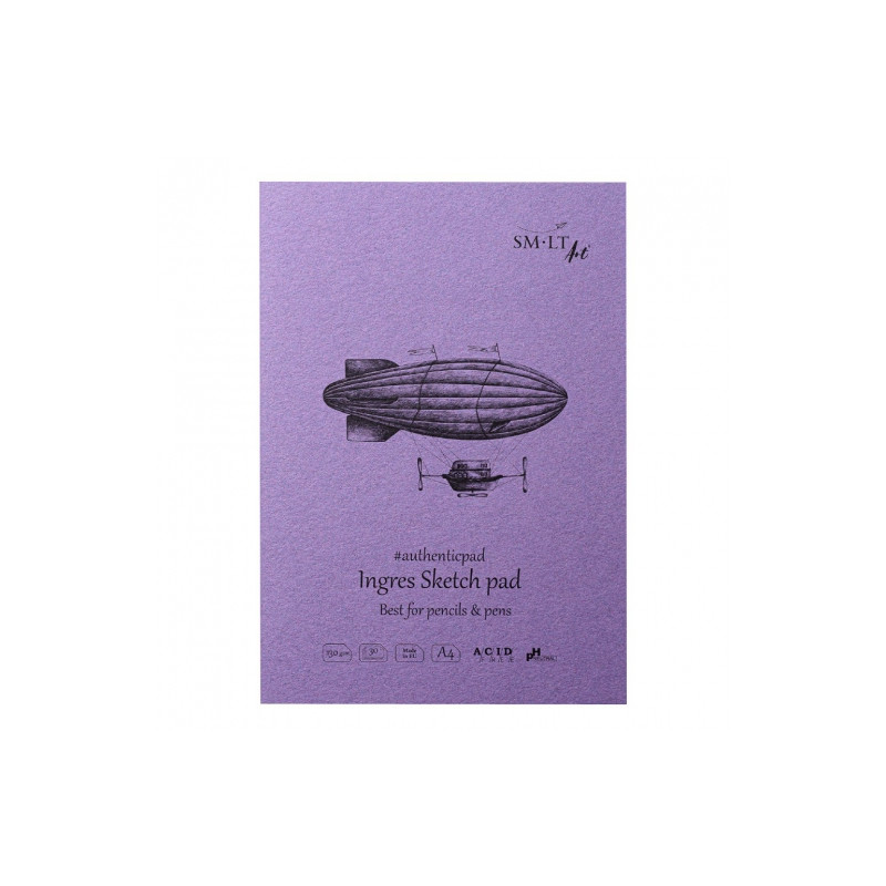 SM-LT ingres art authentic pad A4 130g 30 sheets