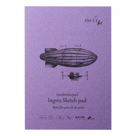 SM-LT ingres art authentic blok A4 130g 30ark - sklep plastyczny - sza