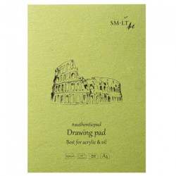 SM-LT authentic painting oil acrylic blok A4 290 g 20 ark - sklep plas