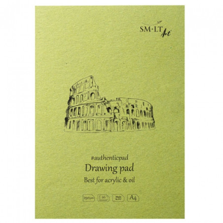 SM-LT authentic painting oil acrylic blok A4 290 g 20 ark - sklep plas