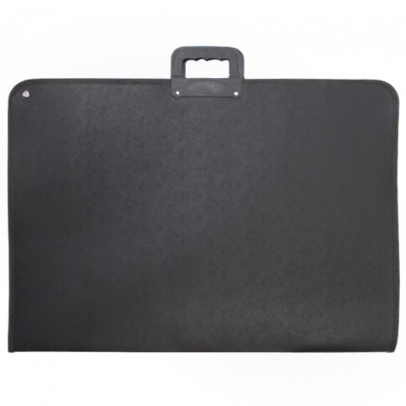 Leniar portfolio black folder with strap 55 x 75 cm