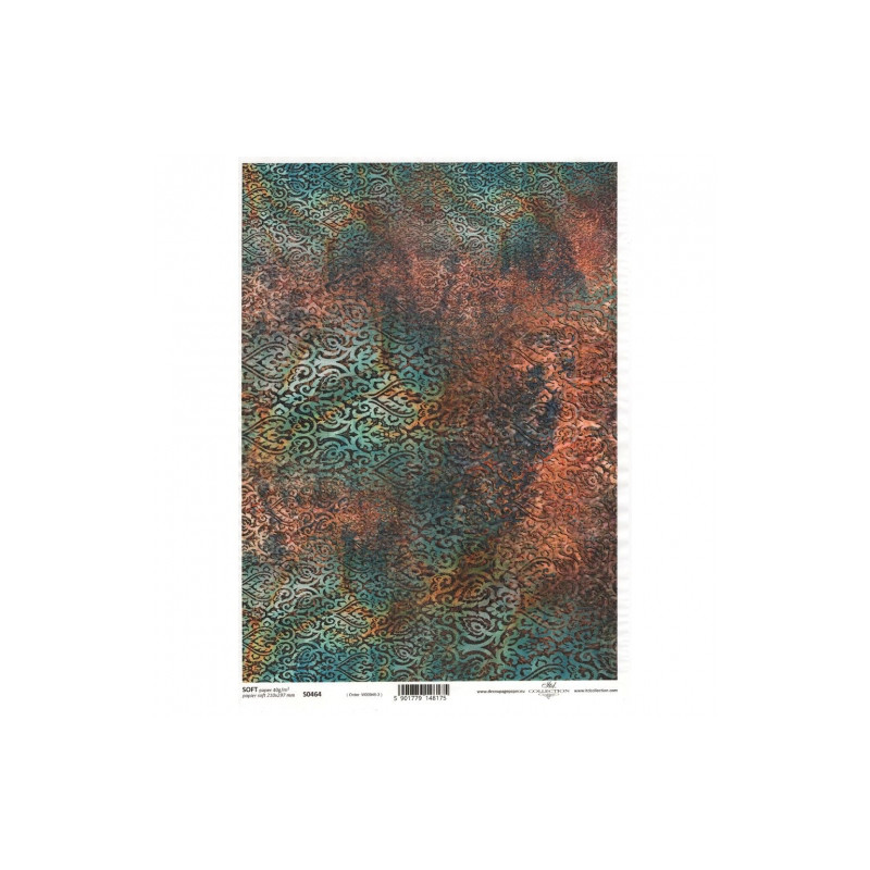 Decoupage paper soft A4 ITD S0464