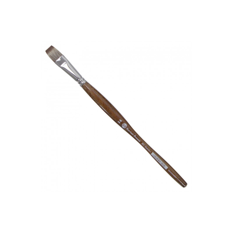 Borciani Bonazzi flat synthetic brushes series 801