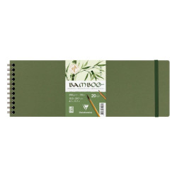 Clairefontaine bamboo blok akwarelowy na spirali 250 g 20 ark - sklep