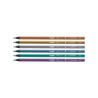 Milan set of metallic crayons 6 pcs