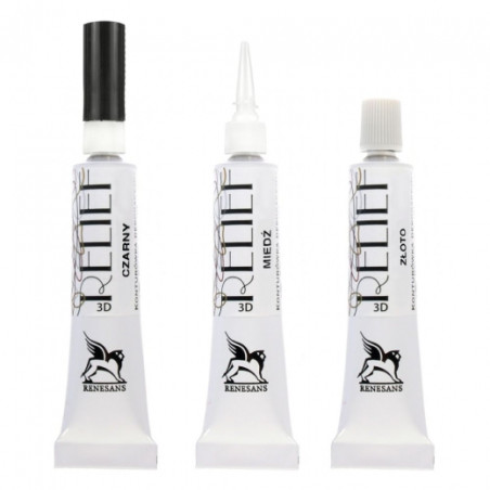 Renesans deco relief konturówka 20 ml - sklep plastyczny - szał dla pl