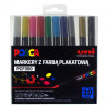 Posca uni pcf 350 zestaw pisaków z pędzelkową końcówką 10szt - sklep p