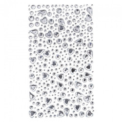 Dp Craft self-adhesive crystals various shapes 250pcs