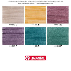 Talens art creation set of metallic acrylic paints 6x12ml