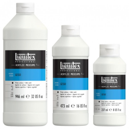 Liquitex professional gesso white