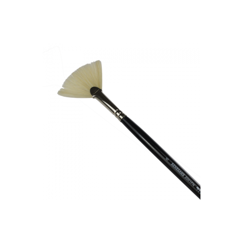 Renesans pędzle szczecinowe wachlarzowe seria 2001FN