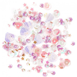 DP Craft unicorn iridescent sequins mix 15g