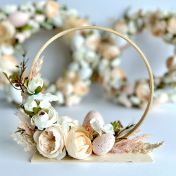 Dp craft gałązka trawy pampasowej 32 cm - sklep plastyczny - szał dla