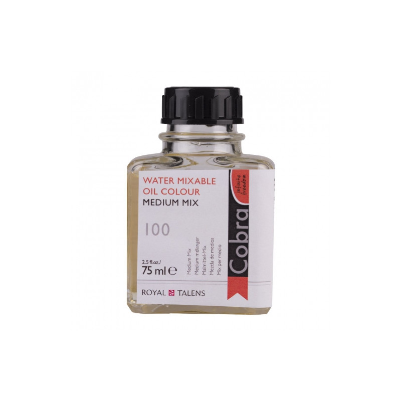 Talens cobra medium mix for oil paints 100 75ml