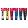 Talens amsterdam zestaw 6 farb akrylowych 120ml - sklep plastyczny - s
