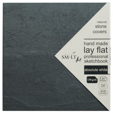 SM-LT art stonebook sketchbook in stone cover 195x195mm 150g 64 sheets