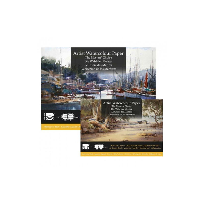 Baohong masters' choice coarse watercolor block 300g 20 sheets