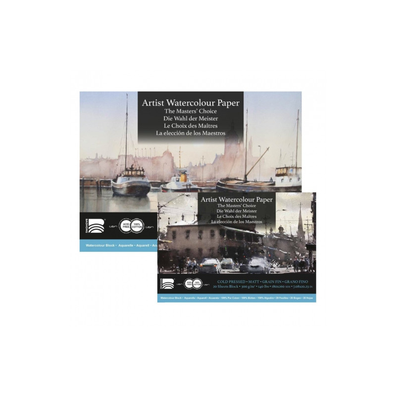 Baohong masters' choice cold press watercolor block 300g 20sheets