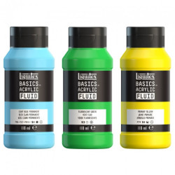 Liquitex basics fluid farba akrylowa 118 ml - sklep plastyczny - szał