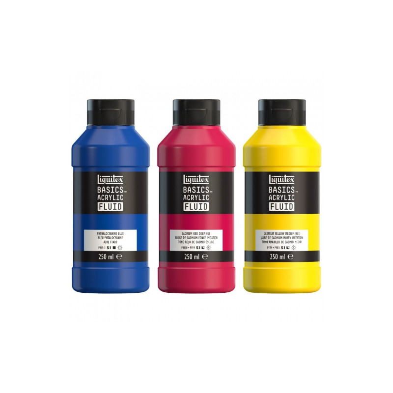 Liquitex basics fluid acrylic paint 250 ml